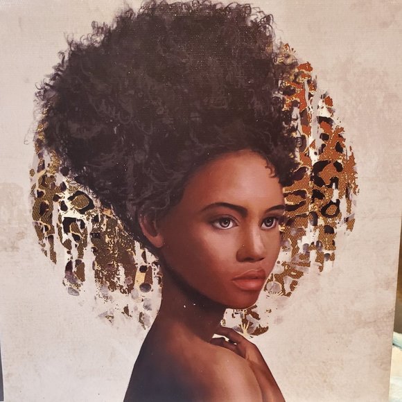 Art African American Canvas Frame Art Poshmark